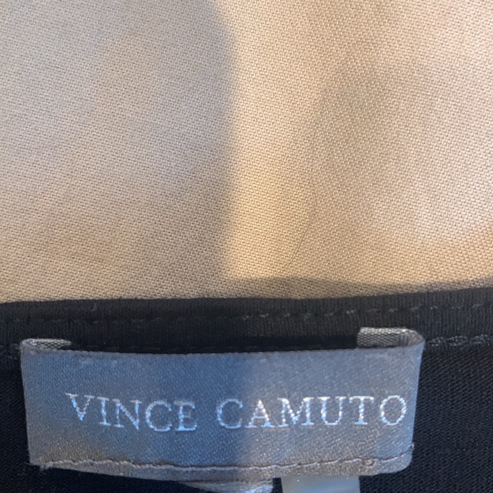 Vince Camuto Black Lace/Fringe Tank Top Size 1X - Picture 12 of 15